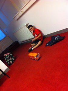 Our little Spiderman