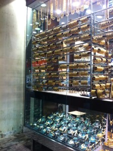 gold bracelets in the souq