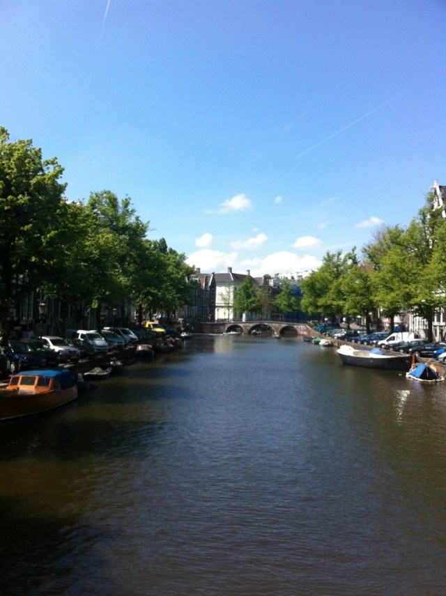 Beautiful canal - Keizersgracht from Leidseplein