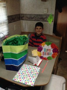 charlie 10th birthday morning